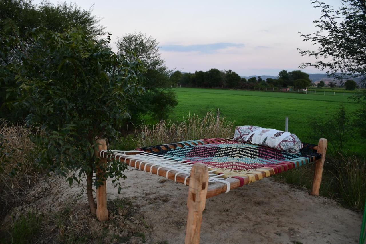 Bagh Serai - Rustic Cottage With Private Pool ساواي مادهوبور المظهر الخارجي الصورة