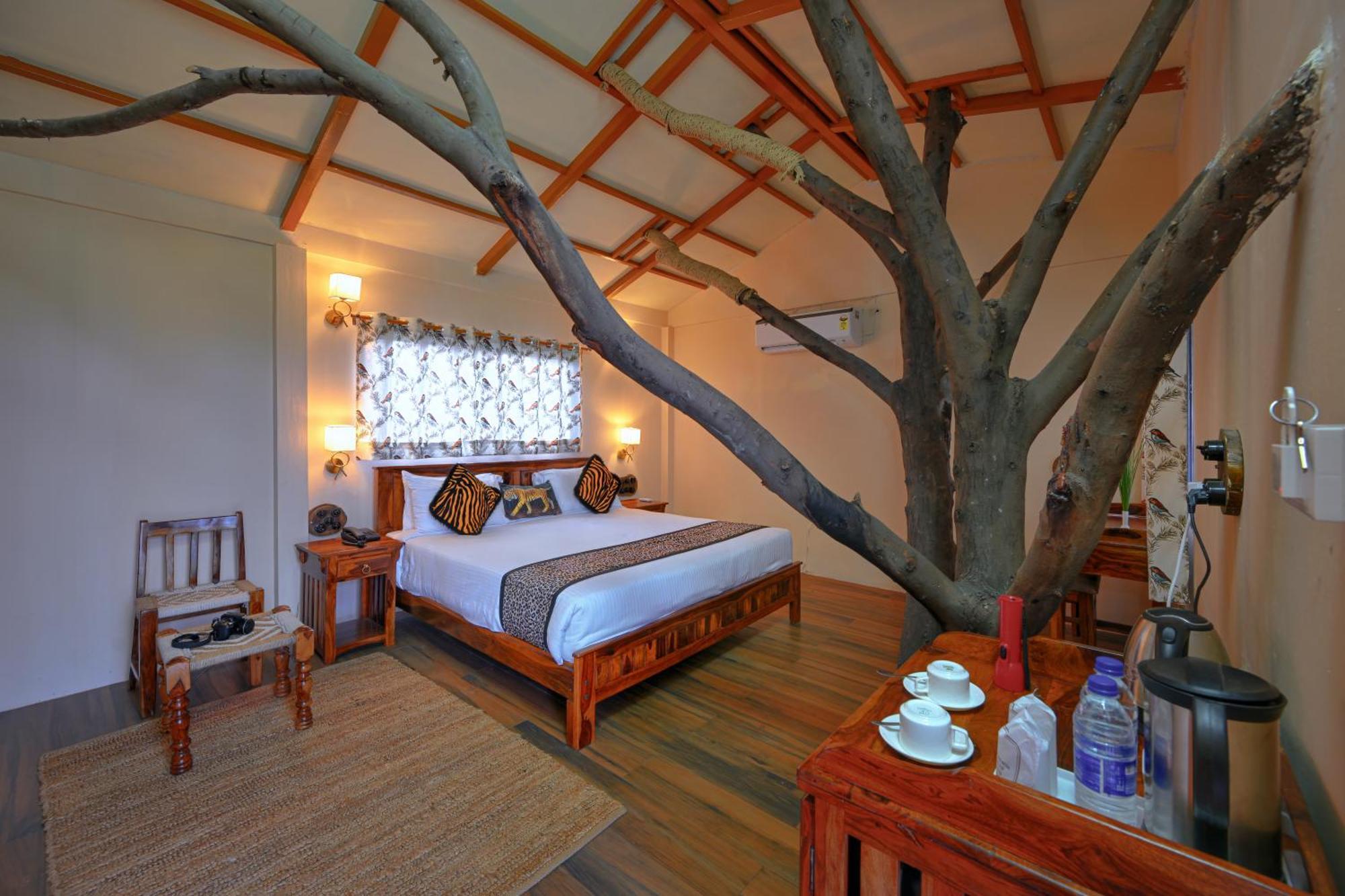 Bagh Serai - Rustic Cottage With Private Pool ساواي مادهوبور المظهر الخارجي الصورة