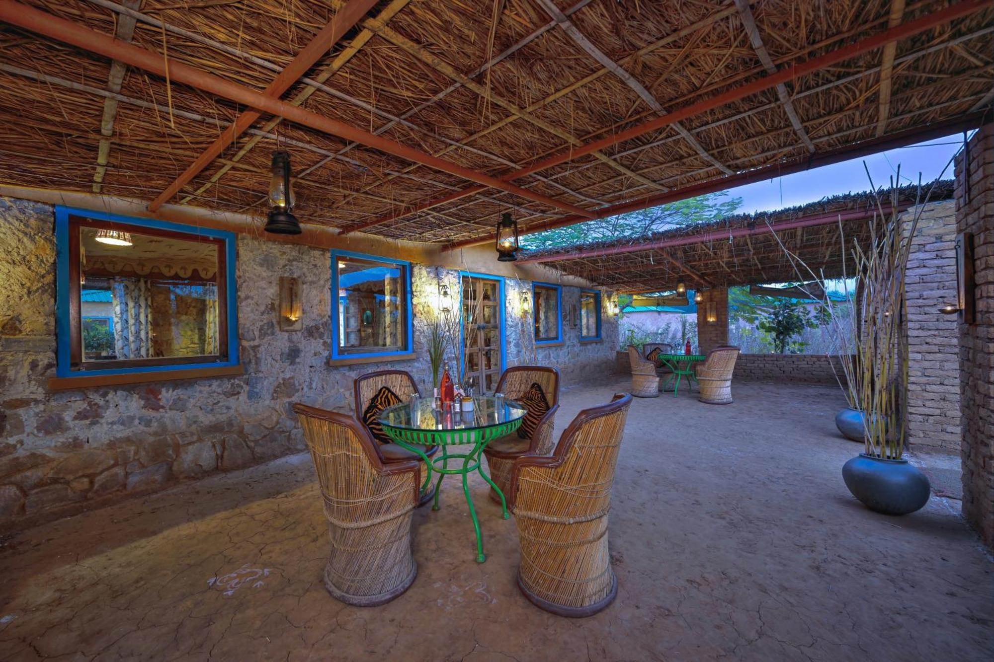 Bagh Serai - Rustic Cottage With Private Pool ساواي مادهوبور المظهر الخارجي الصورة