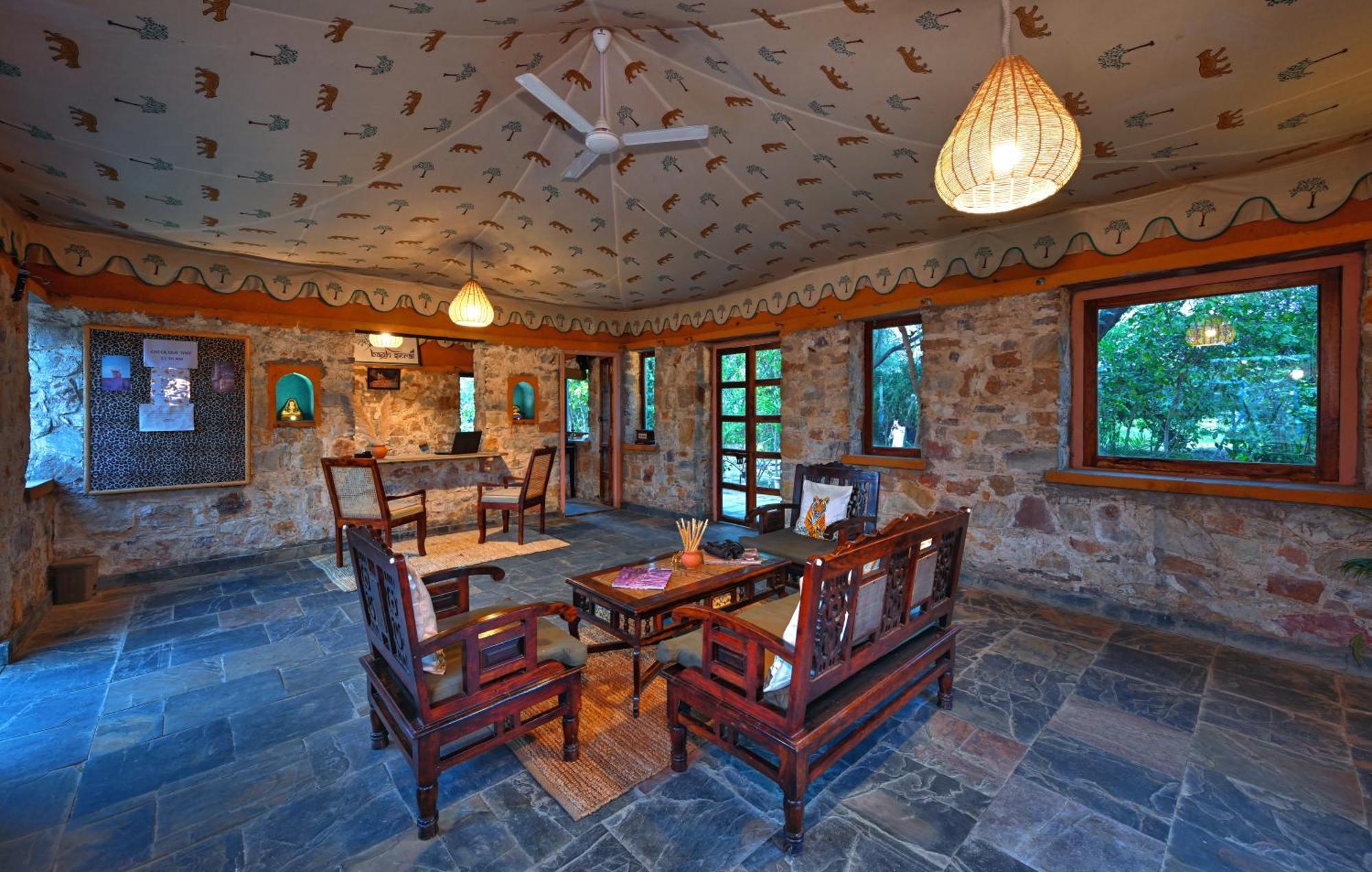 Bagh Serai - Rustic Cottage With Private Pool ساواي مادهوبور المظهر الخارجي الصورة